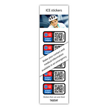 Load image into Gallery viewer, ICE stickers - 5-pack