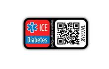 Load image into Gallery viewer, ICE stickers - Diabetes